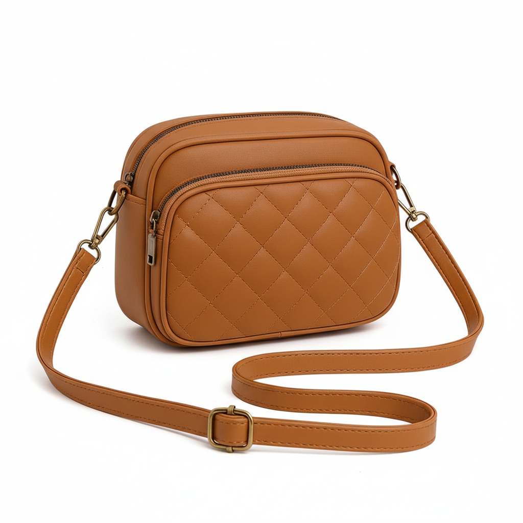 Amberline Crossbody Bag Brown