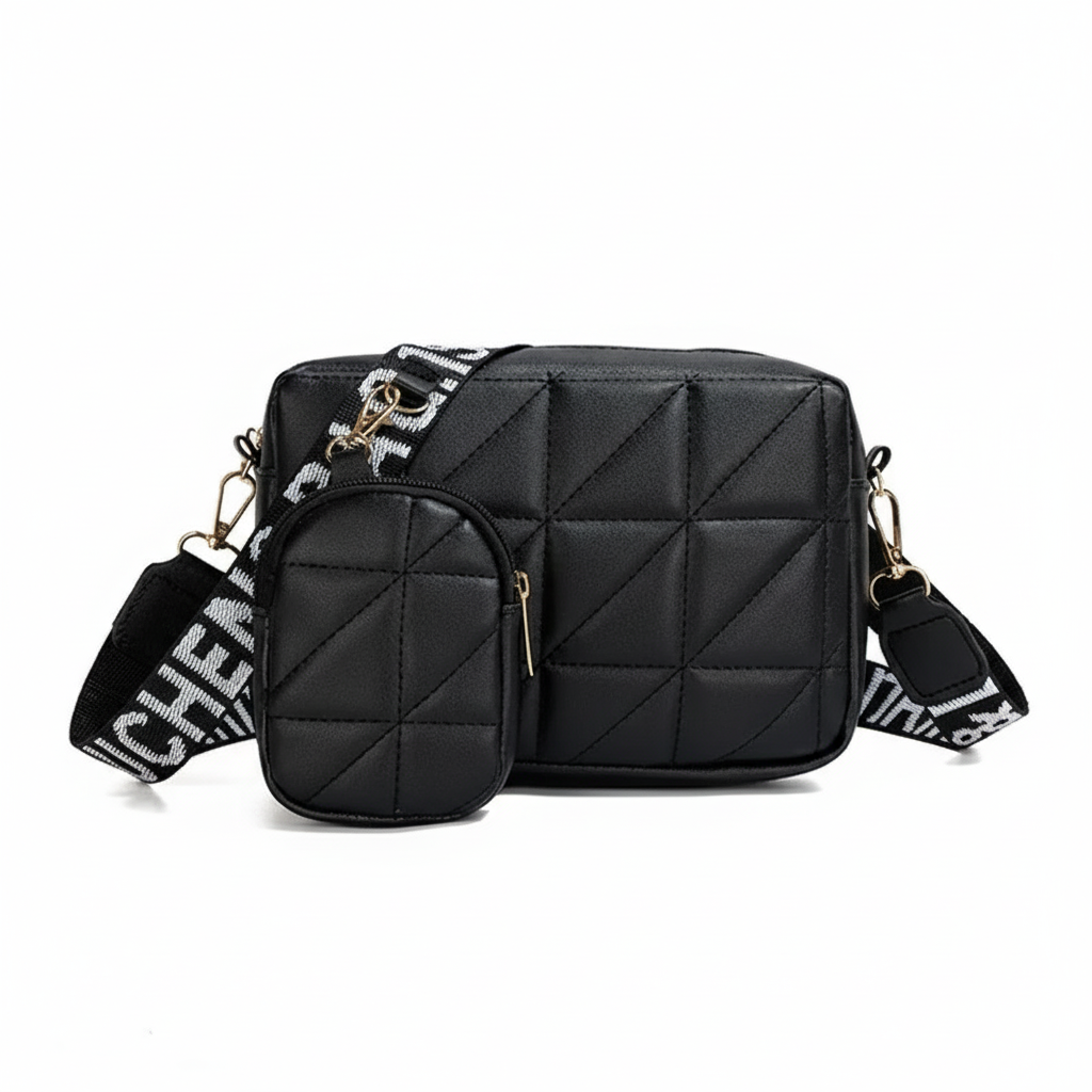 Urban Glint crossbody bag Black